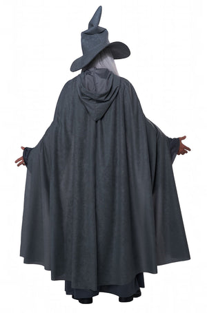 Wandering Wizard Adult Costume (Grey)