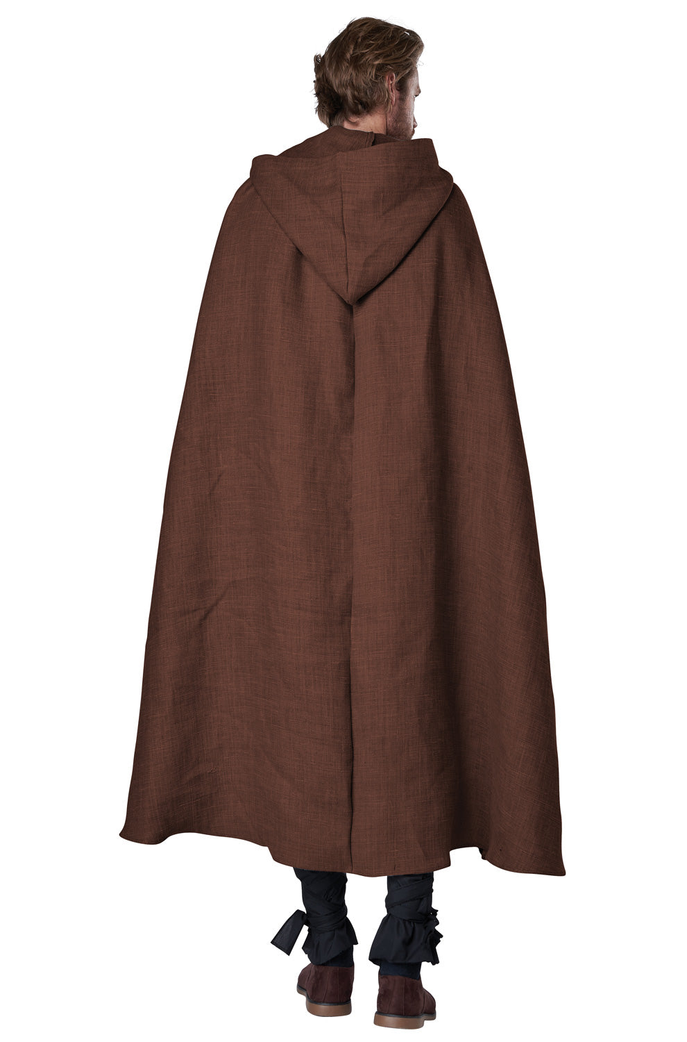 Hooded Cloak Adult Costume (Brown)