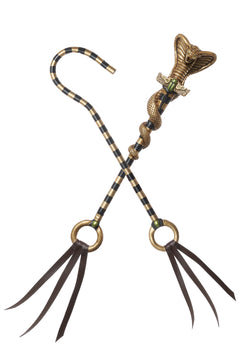 Egyptian Cobra/Pharaoh Scepters Set