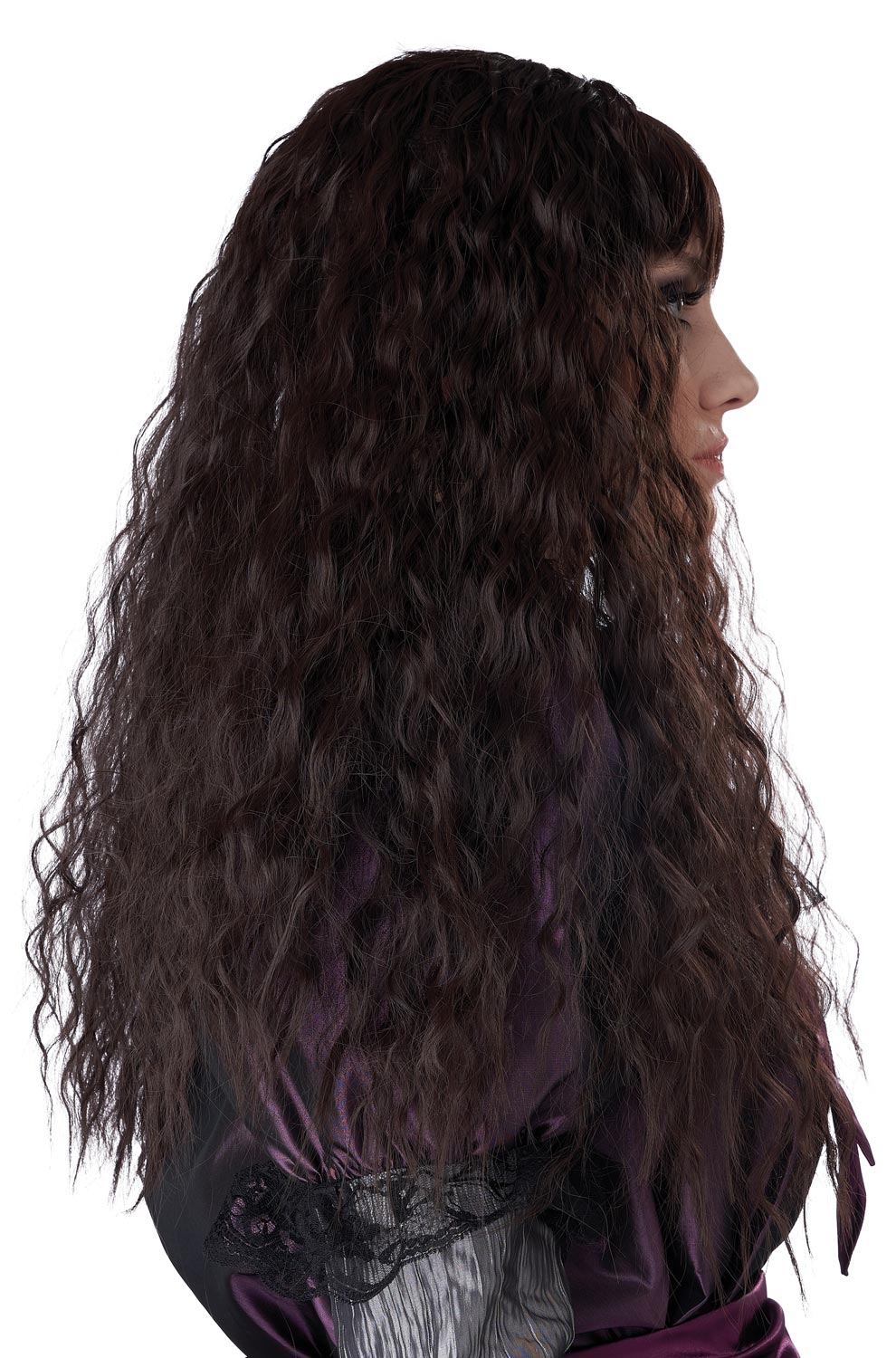 Creepy Doll Wig (Brunette)