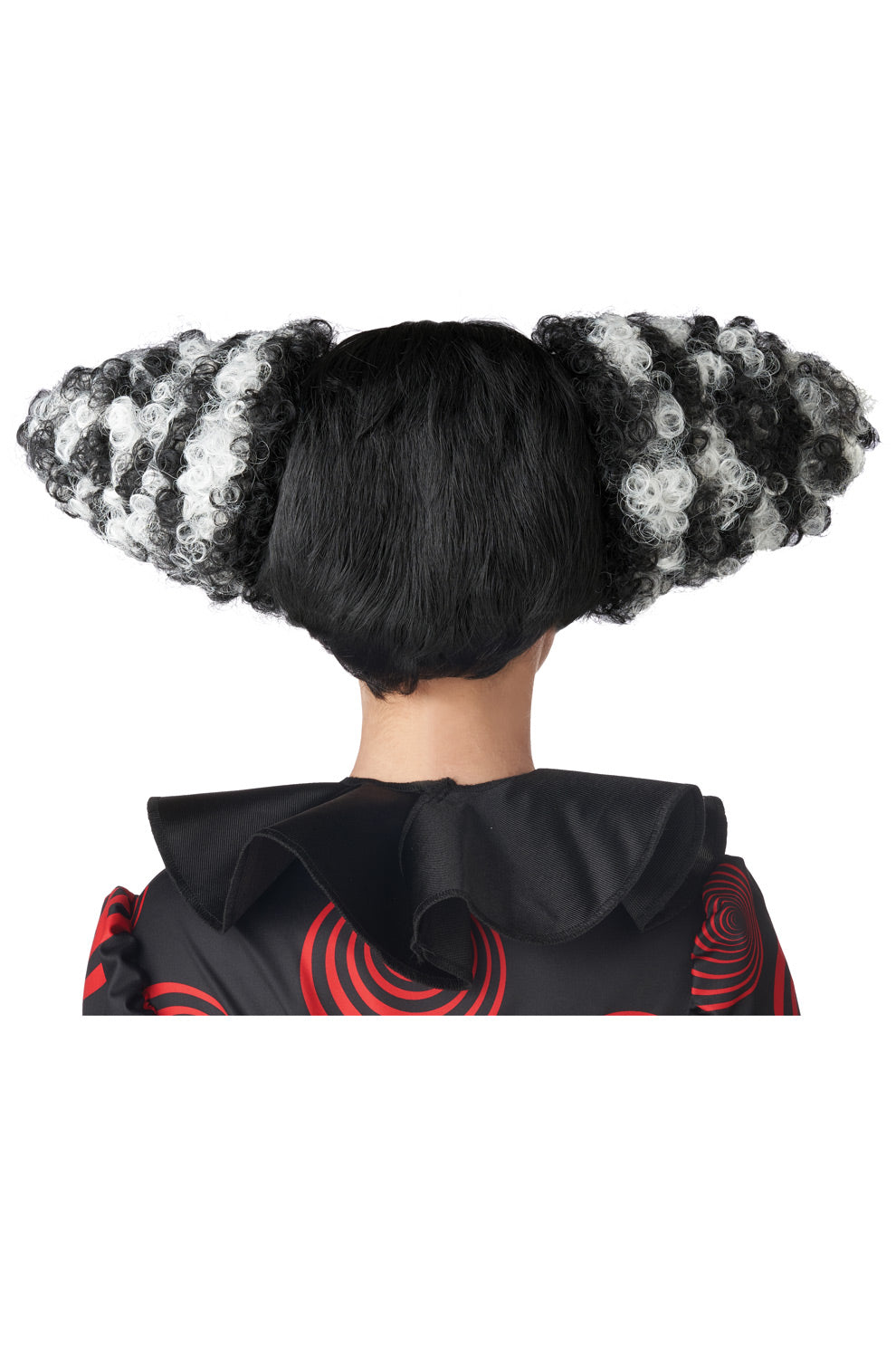 Funhouse Clown Wig (Black/White)