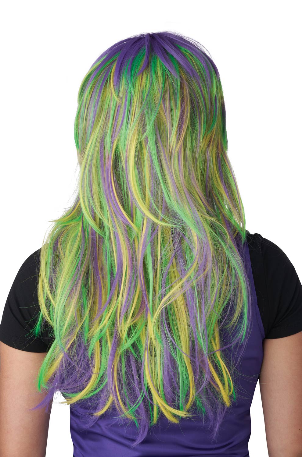 Mardi Gras Party Girl Adult Wig