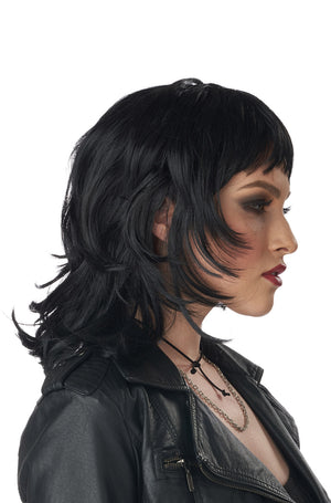 80's Rock Rebel Adult Wig