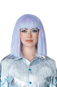 Shimmering Lavender Cosplay Bob Wig