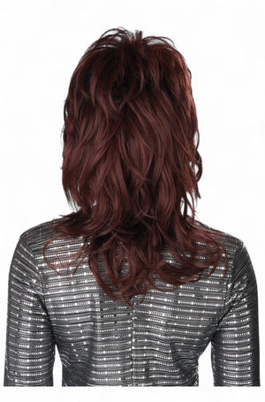 70's Shaggy Chic Adult Wig (Auburn)