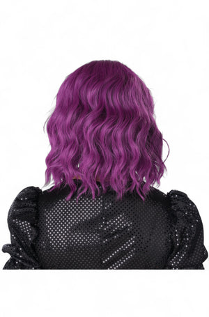 Short Wavy Bob Adult Wig (Violet)