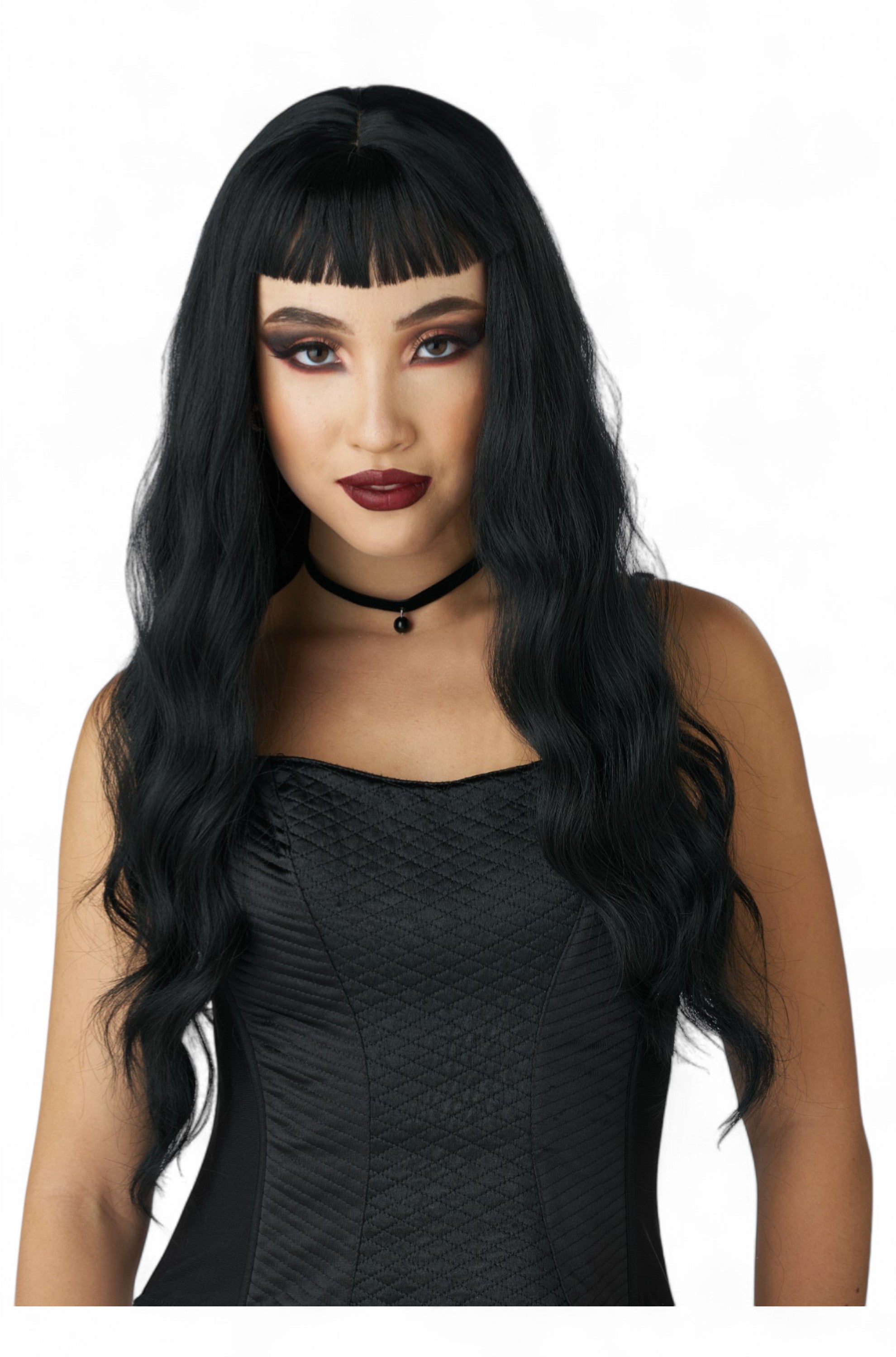 Trad-Goth Wavy Adult Wig