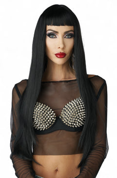 Trad-Goth Straight Adult Wig