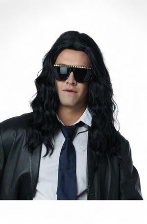 Men's Long Wavy Cosplay Adult Wig