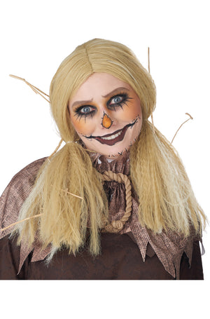 Crimped Scarecrow Adult Wig