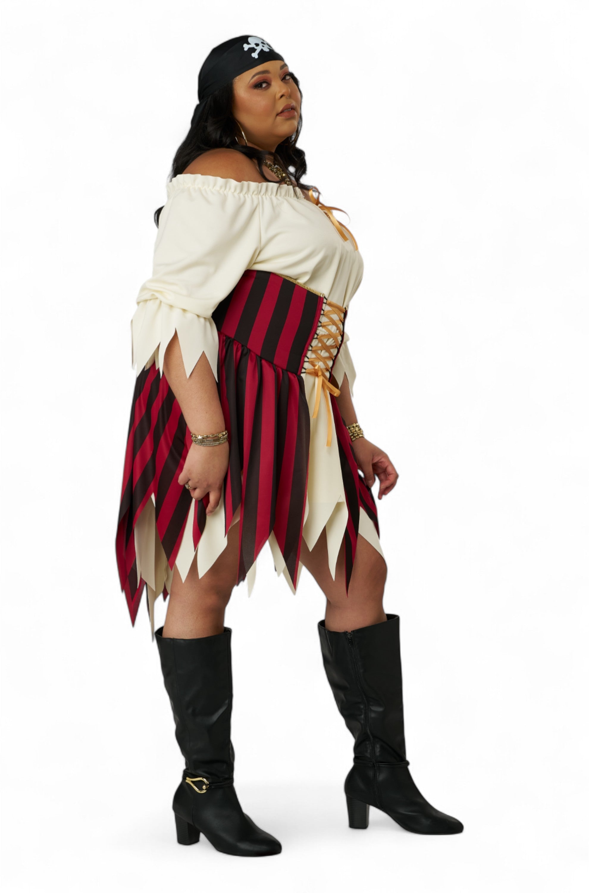 Sultry Sea Pirate Plus Size Costume
