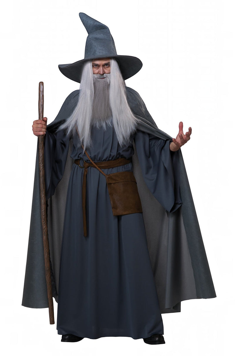 Wandering Wizard Plus Size Costume (Grey)