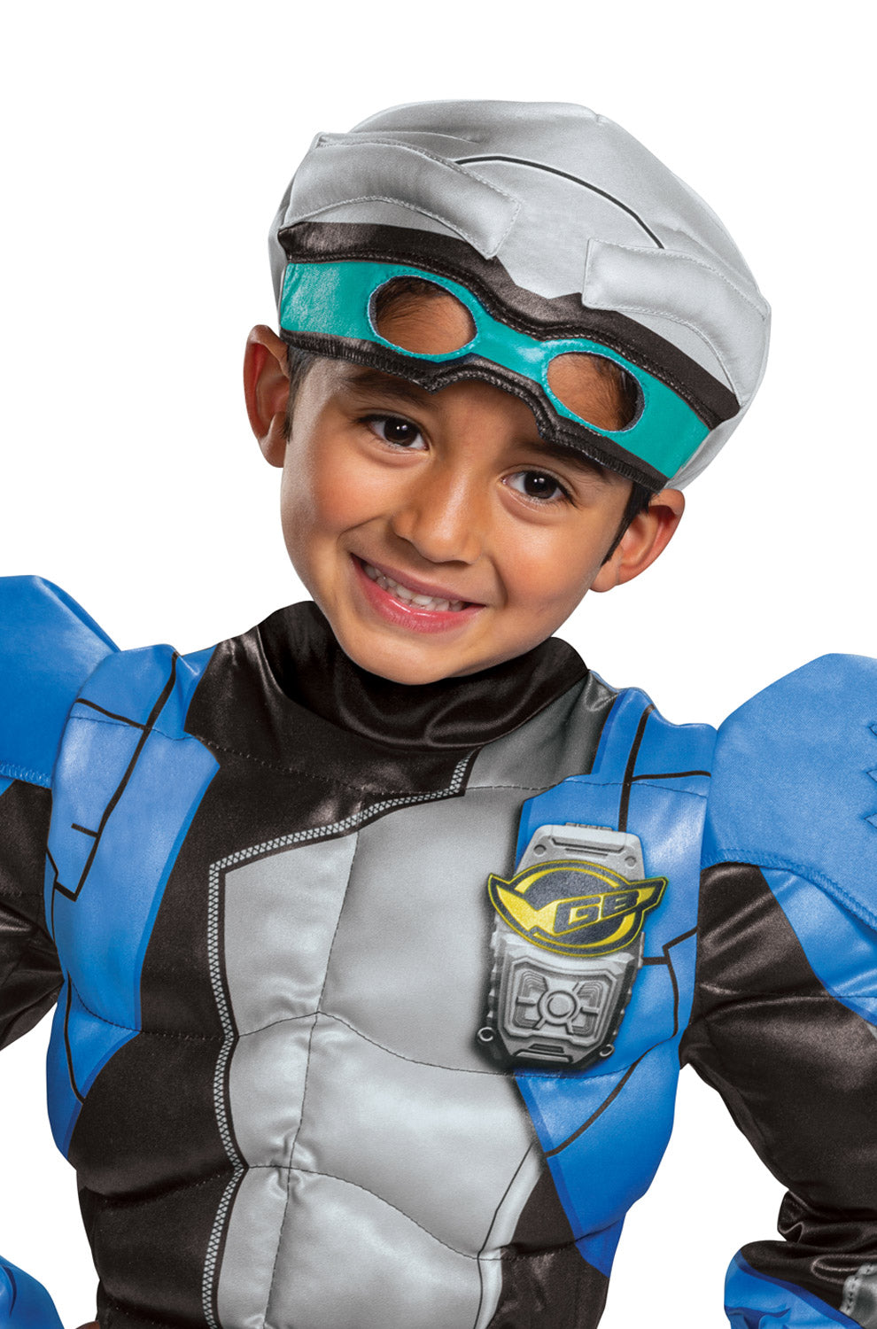 Silver Ranger Beast Morphers Toddler Muscle Costume