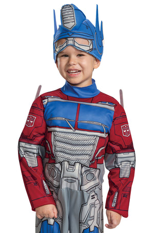 Optimus Eg Muscle Toddler Costume