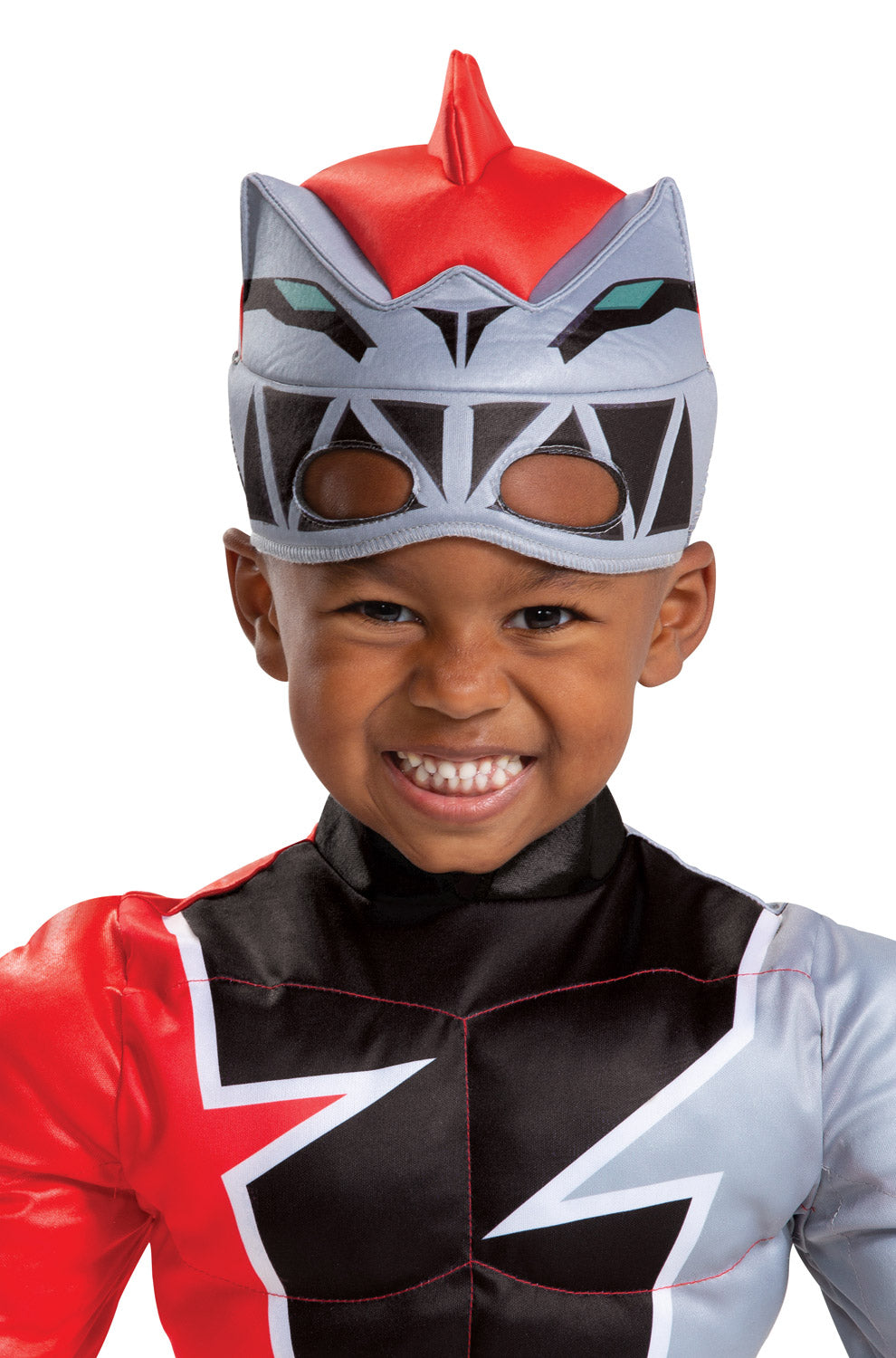 Red Ranger Dino Fury Muscle Toddler Costume