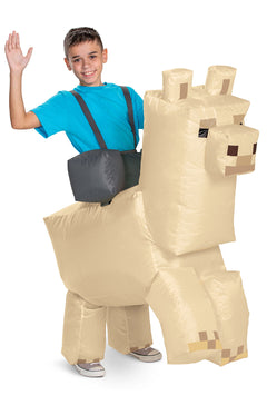 Minecraft Llama Ride-On Inflatable Child Costume