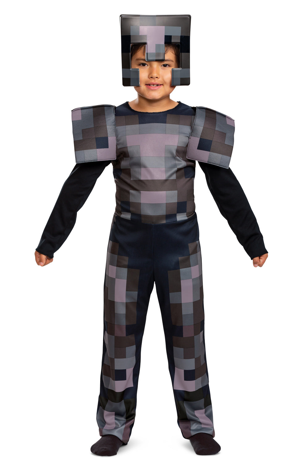 Netherite Armor Jumpsuit Classic Child Costume