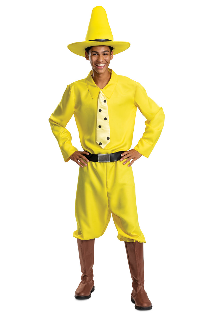 Person In The Yellow Hat Adult Costume