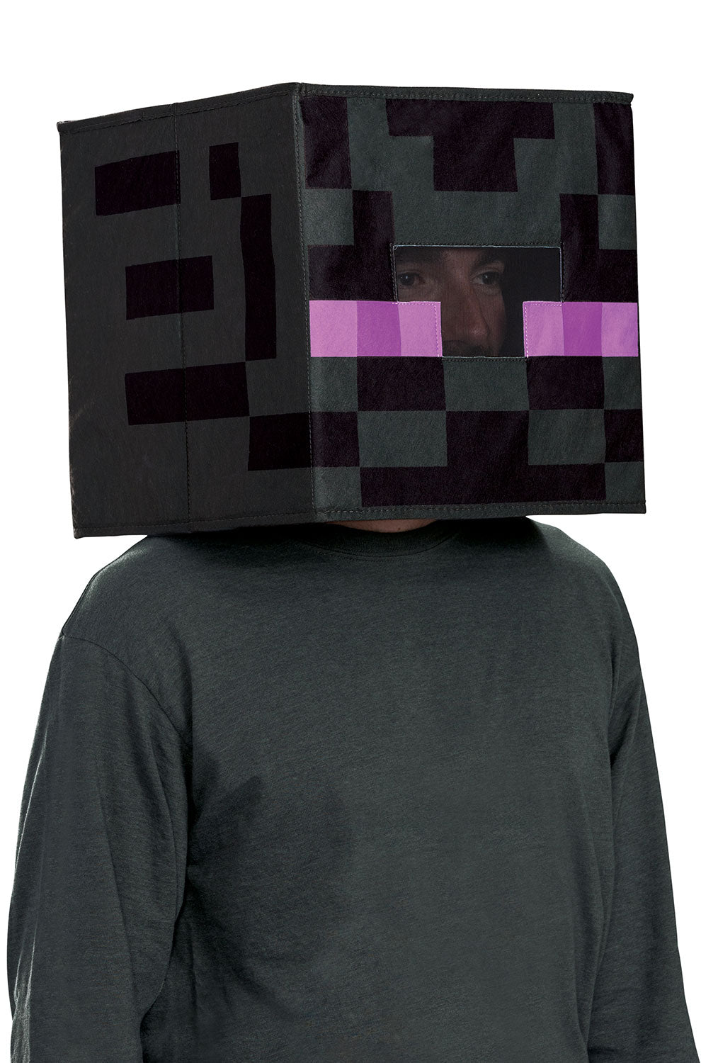 Enderman Block Head Mask