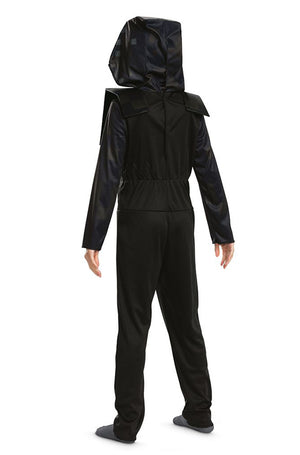 Wither Skeleton Hooded Jumpsuit Classic Child Costume