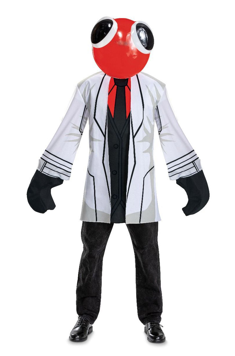 Rainbow Friends Scientist Red Adult Costume