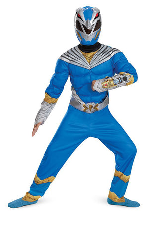 Blue Ranger Cosmic Fury Classic Muscle Child Costume
