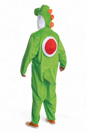 Yoshi Hooded Jumpsuit Adult Costume