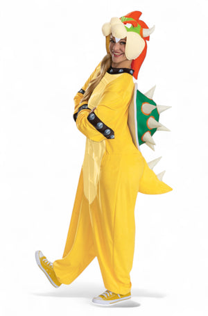 Bowser Jumpsuit Adult Costume