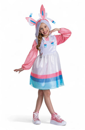 Sylveon Hooded Dress Child Costume