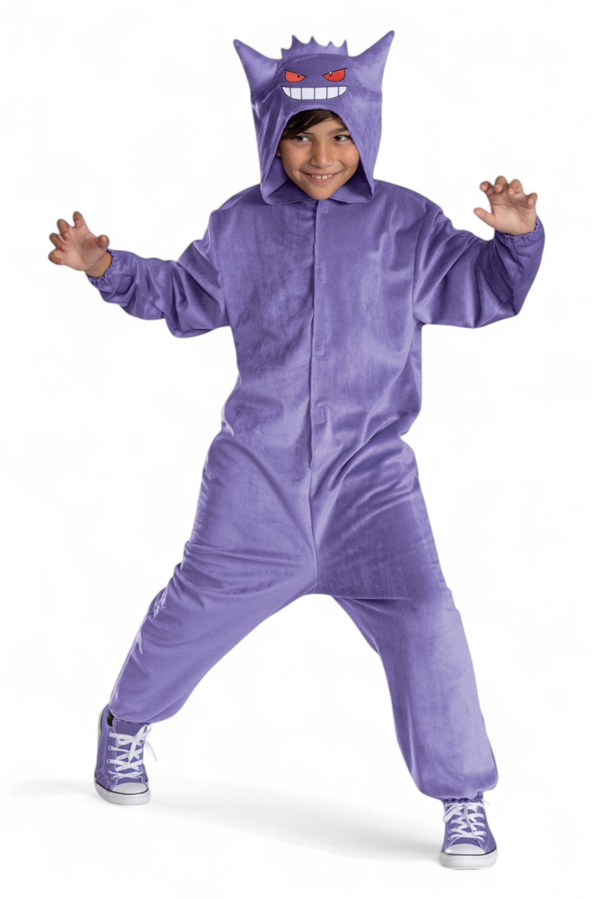 Gengar Deluxe Hooded Jumpsuit Child Costume