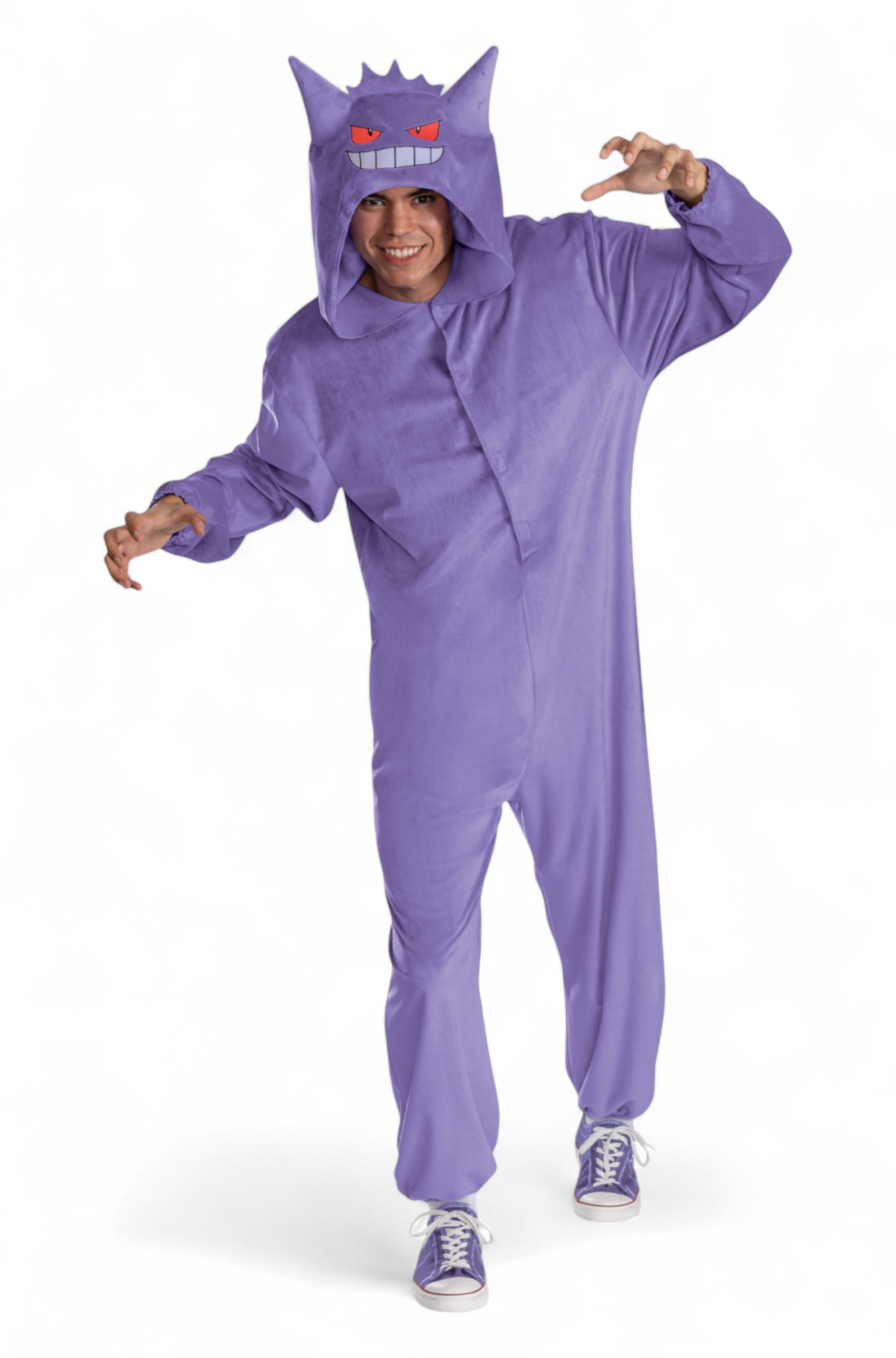 Gengar Deluxe Hooded Jumpsuit Adult Costume