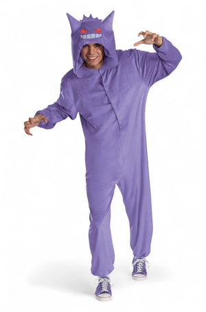 Gengar Deluxe Hooded Jumpsuit Adult Costume