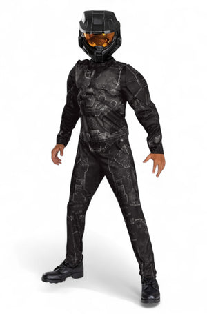 Stealth Spartan Muscle Child Costume