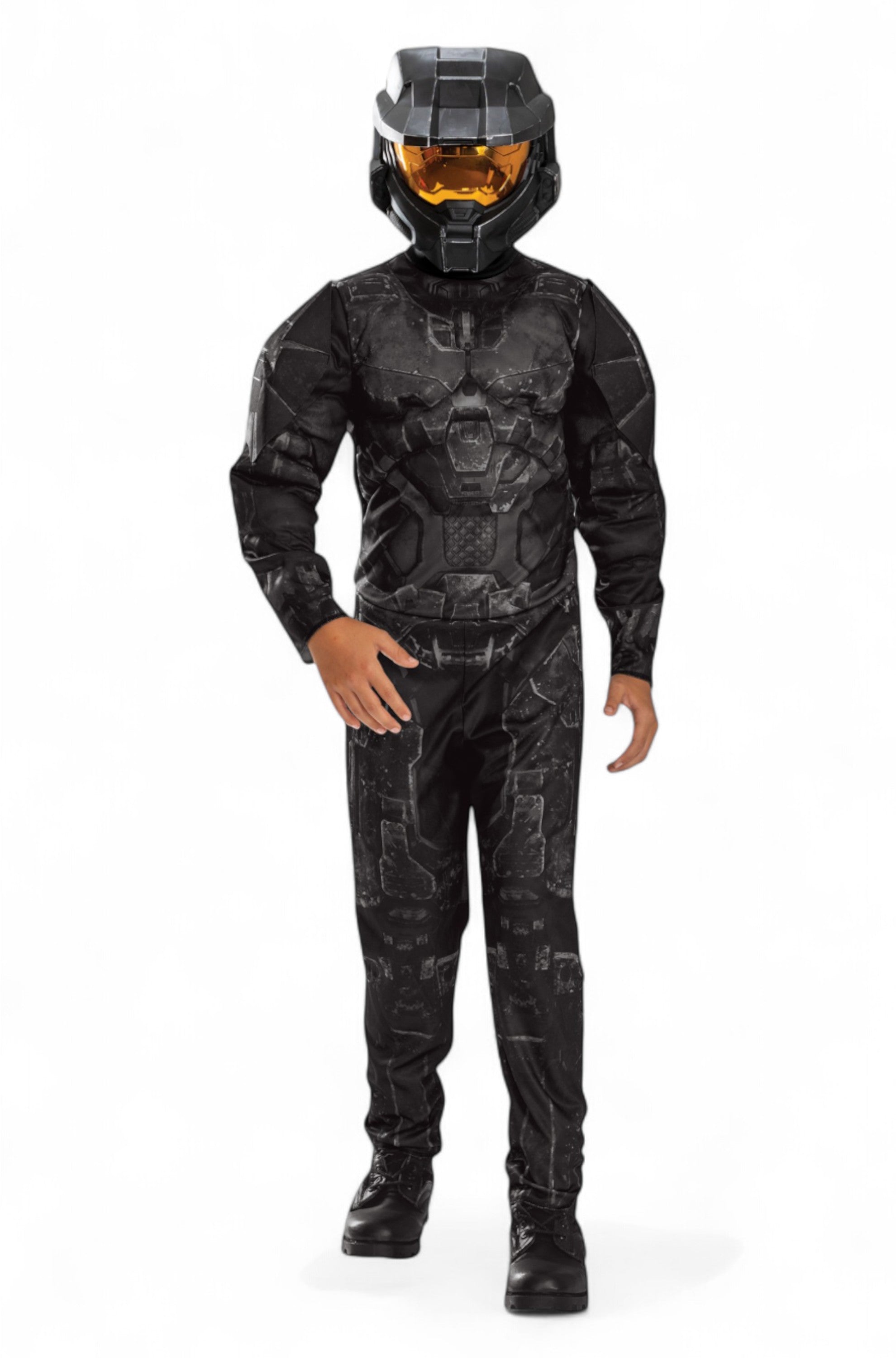 Stealth Spartan Muscle Child Costume