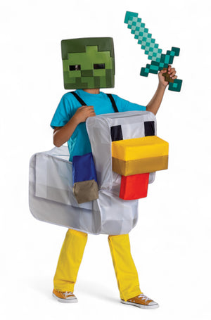 Chicken Jockey Pop Out Ride-On Costume