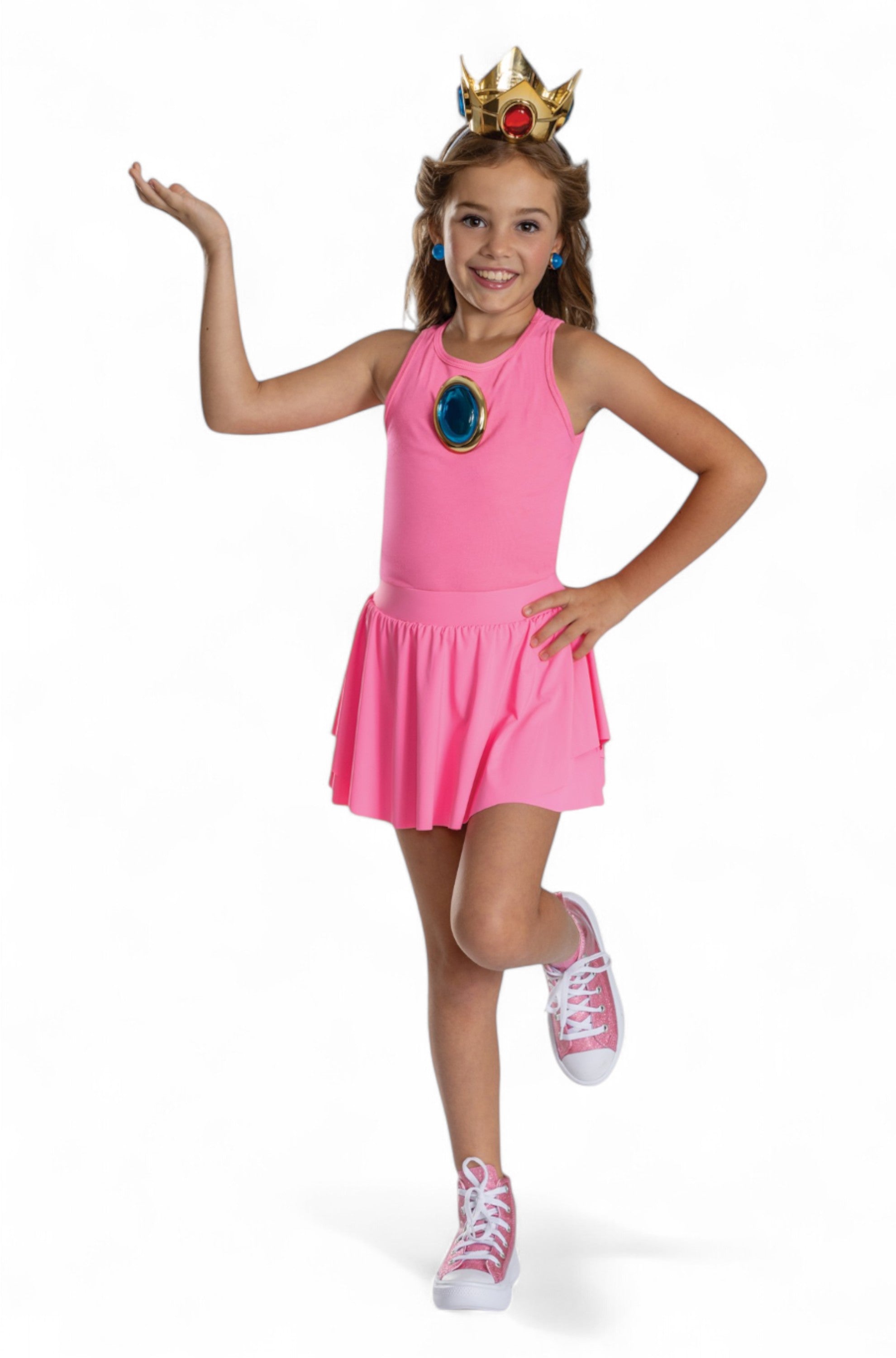 Princess Peach Crown Jewels Accessory Set (Chrome)