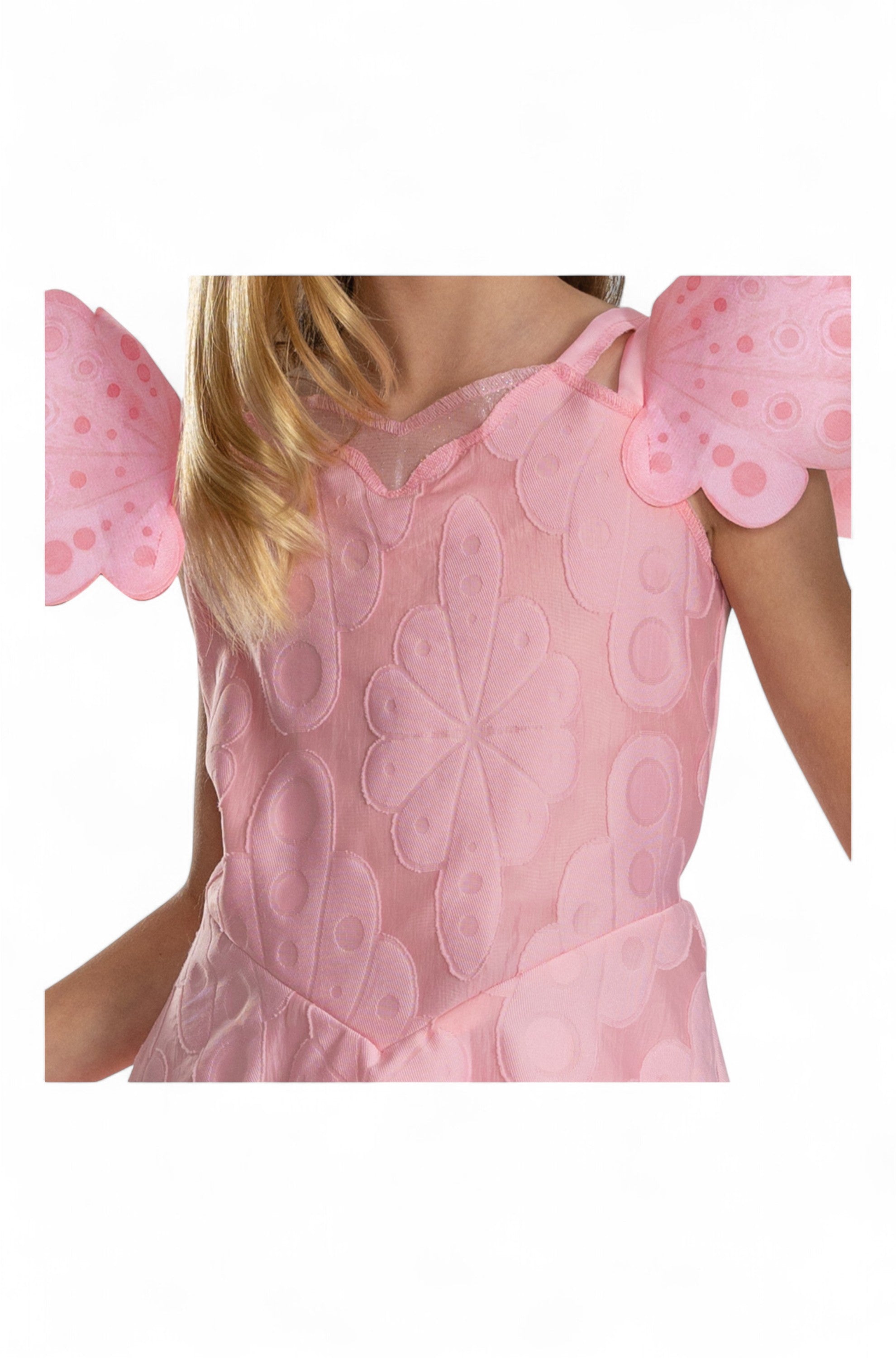 Glinda Dancing Through Life Dress Deluxe Child Costume