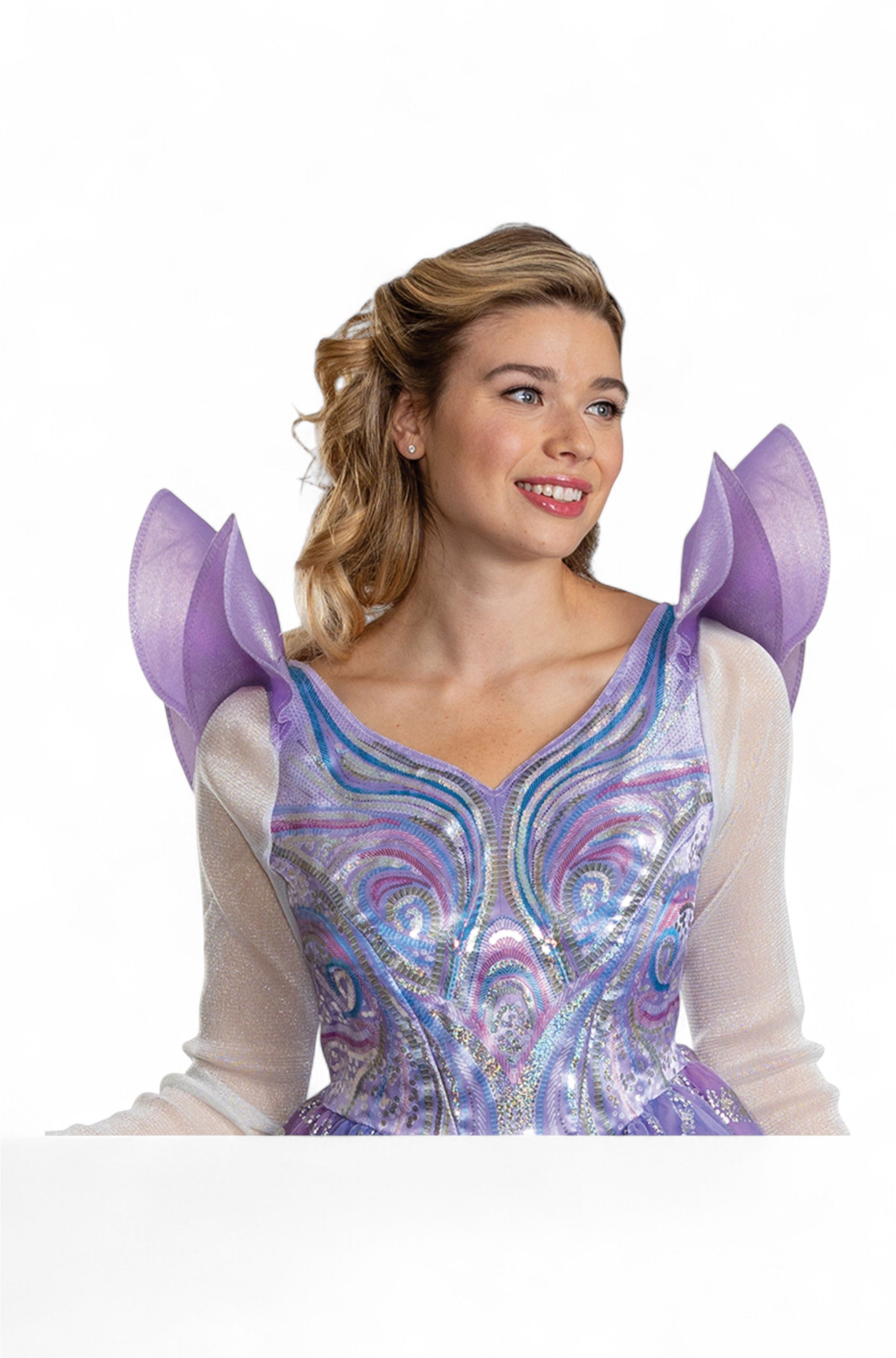 Adults Deluxe Wicked: For Good Glinda Dress Costume