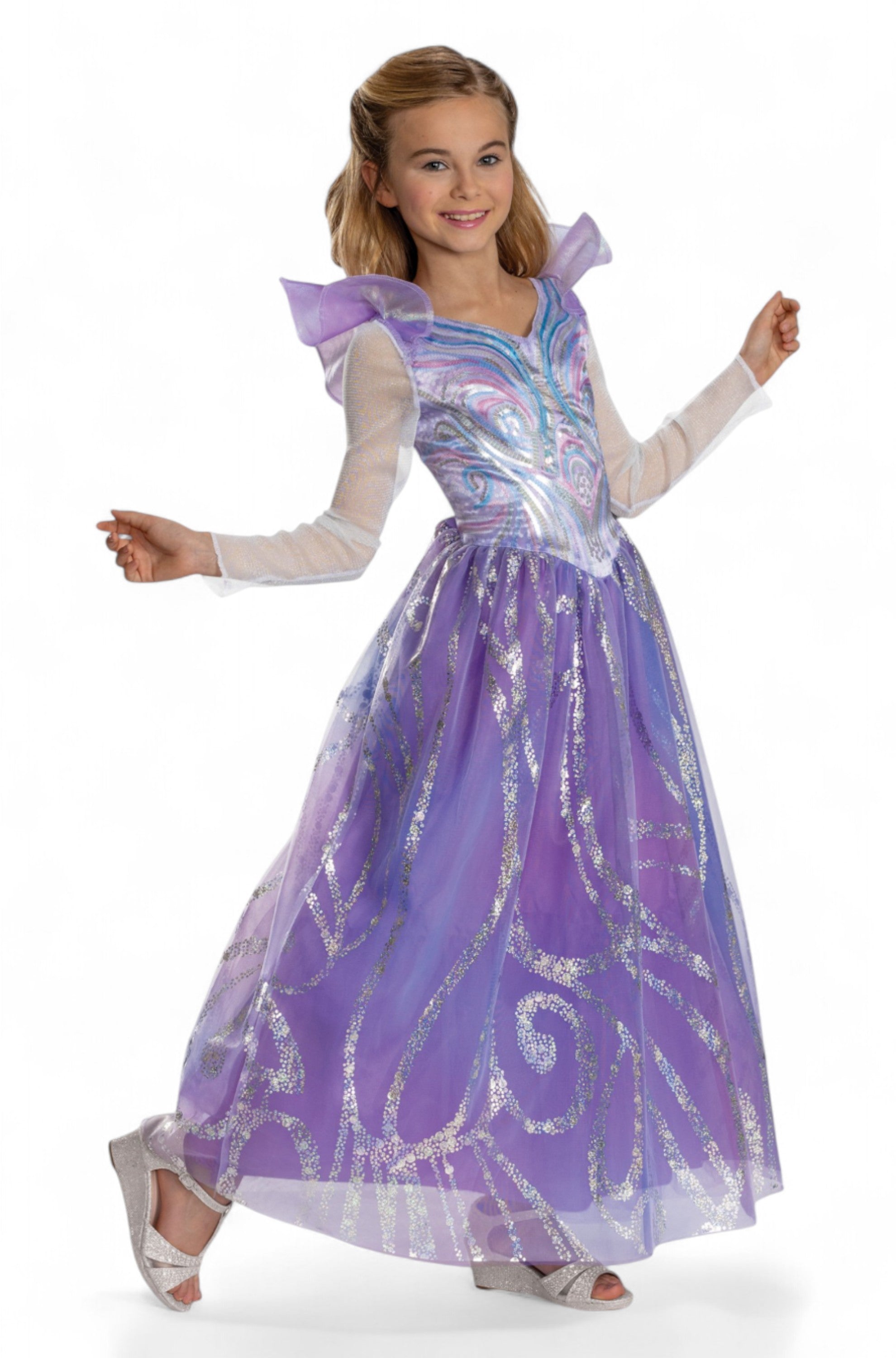 Glinda For Good Deluxe Child Costume