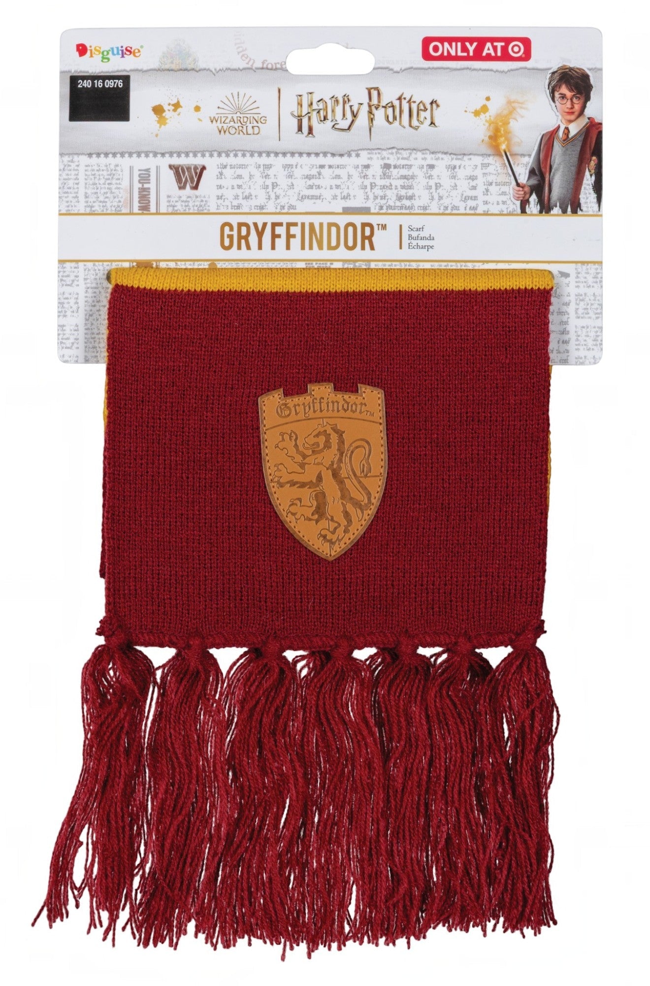 Gryffindor Crested Scarf