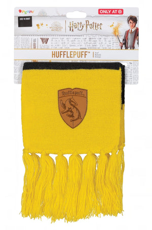 Hufflepuff Crested Scarf