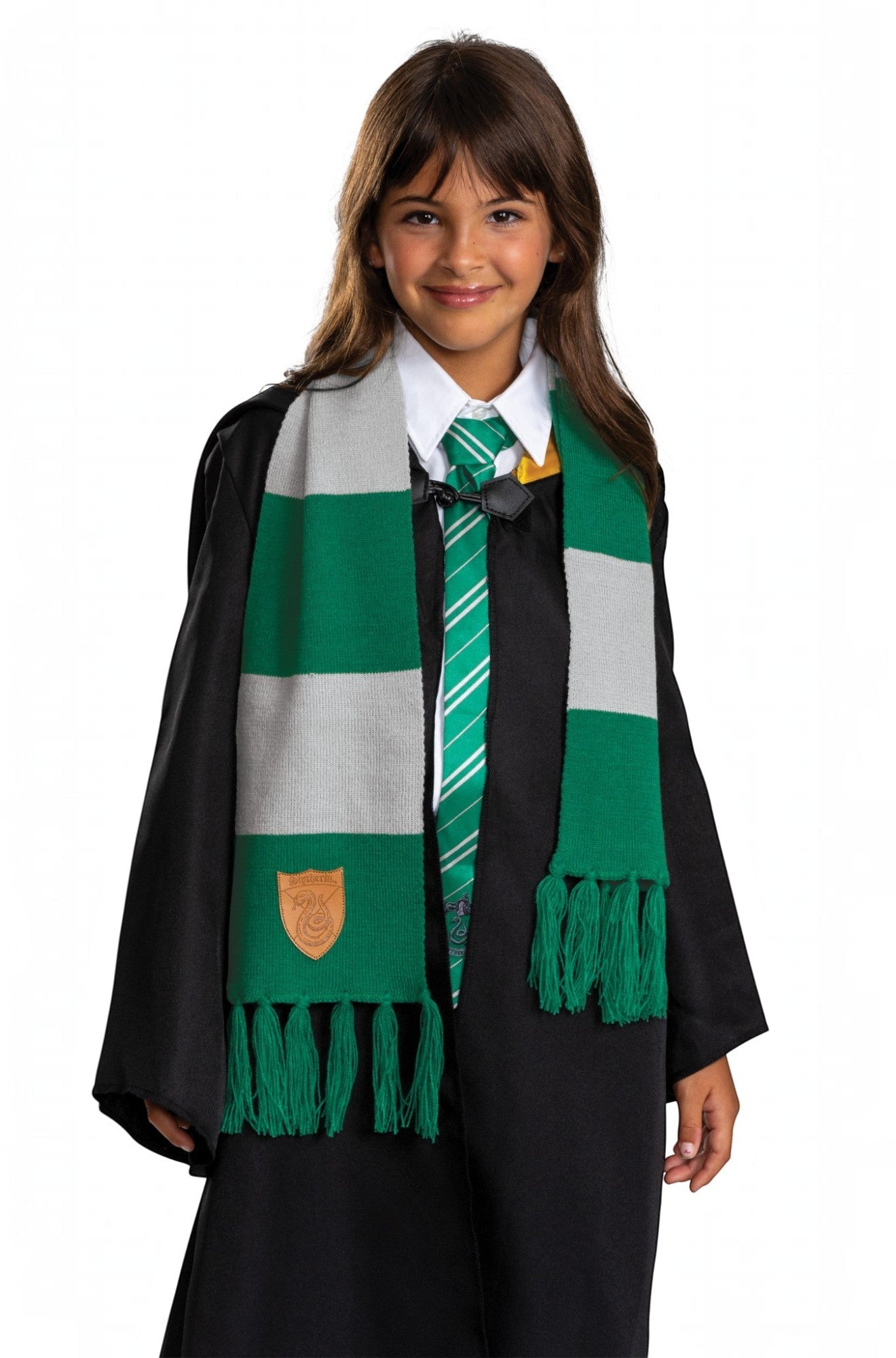 Slytherin Crested Scarf