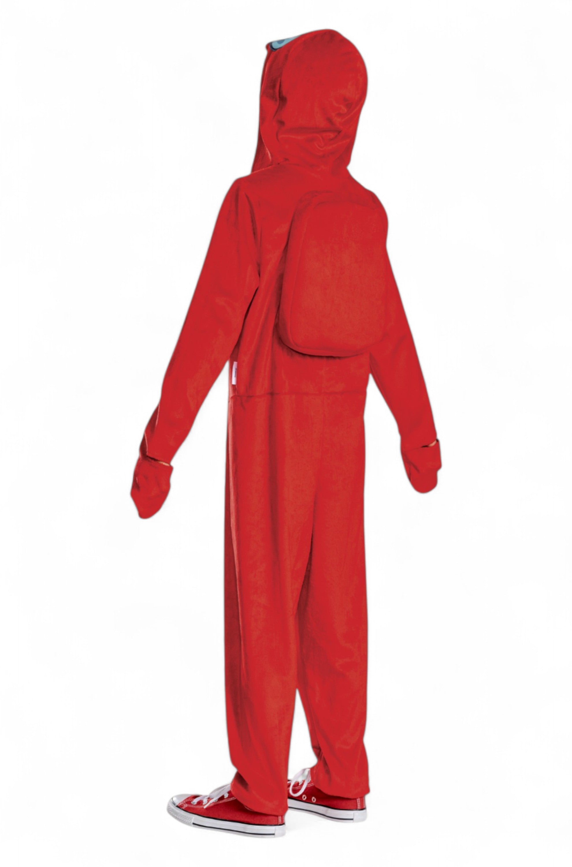 Red Impostor Hooded Jumpsuit Classic Child Costume