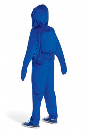 Blue Impostor Hooded Jumpsuit Classic Child Costume