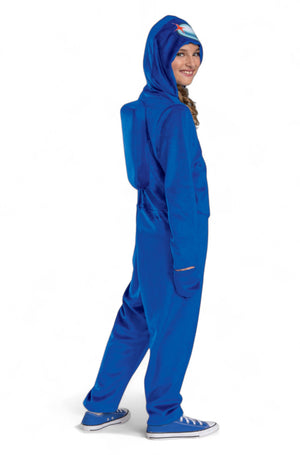 Blue Impostor Hooded Jumpsuit Classic Child Costume
