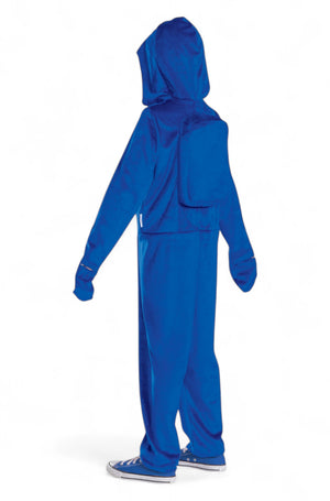 Blue Impostor Hooded Jumpsuit Classic Child Costume