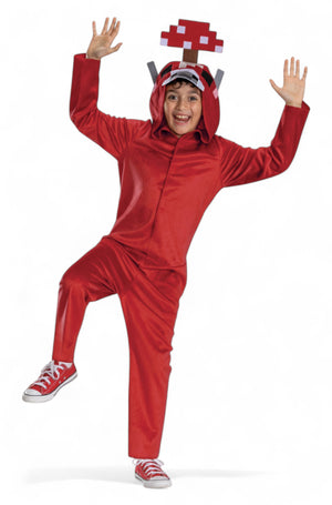 Mooshroom Hooded Jumpsuit Classic Child Costume