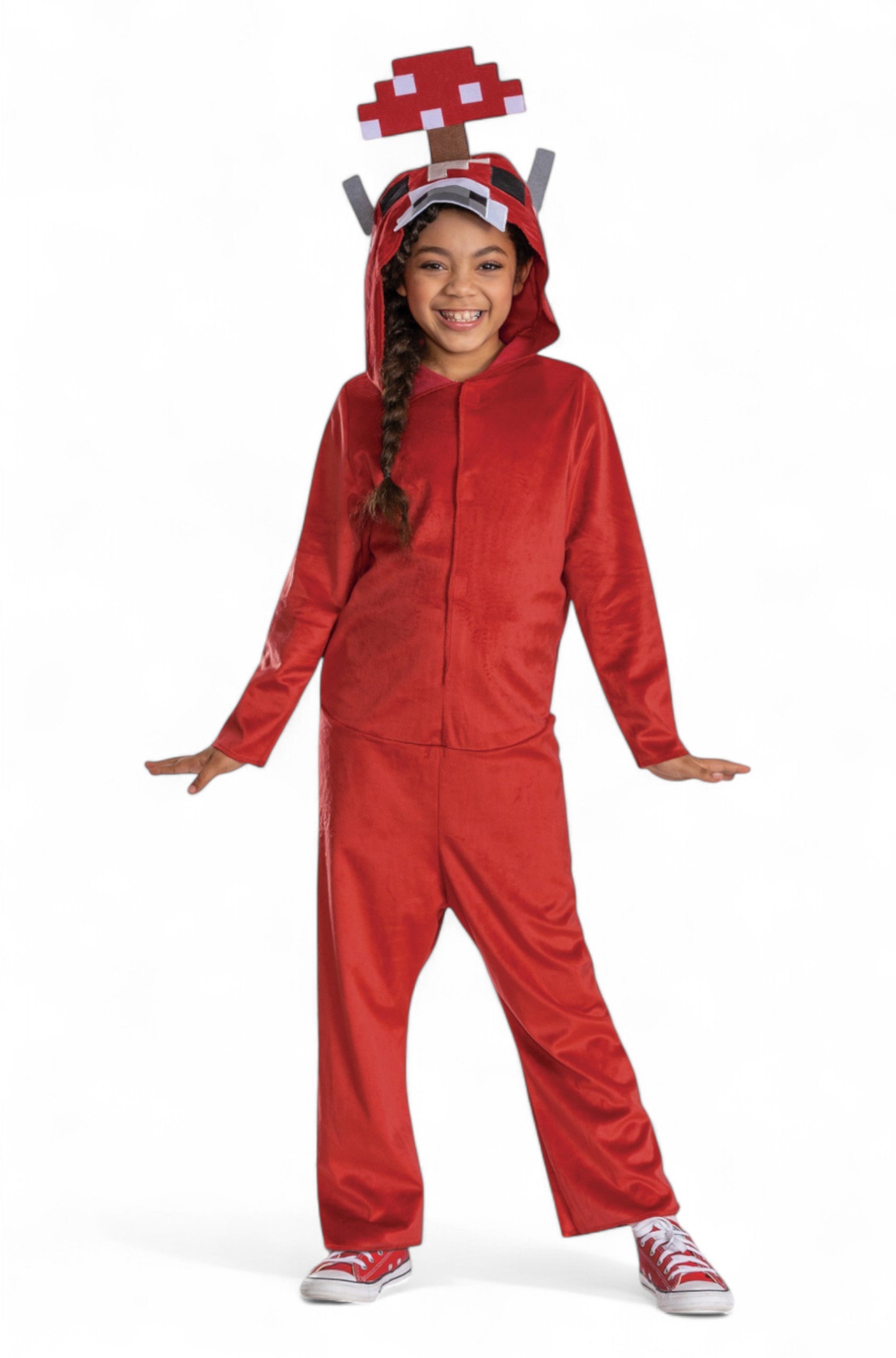 Mooshroom Hooded Jumpsuit Classic Child Costume