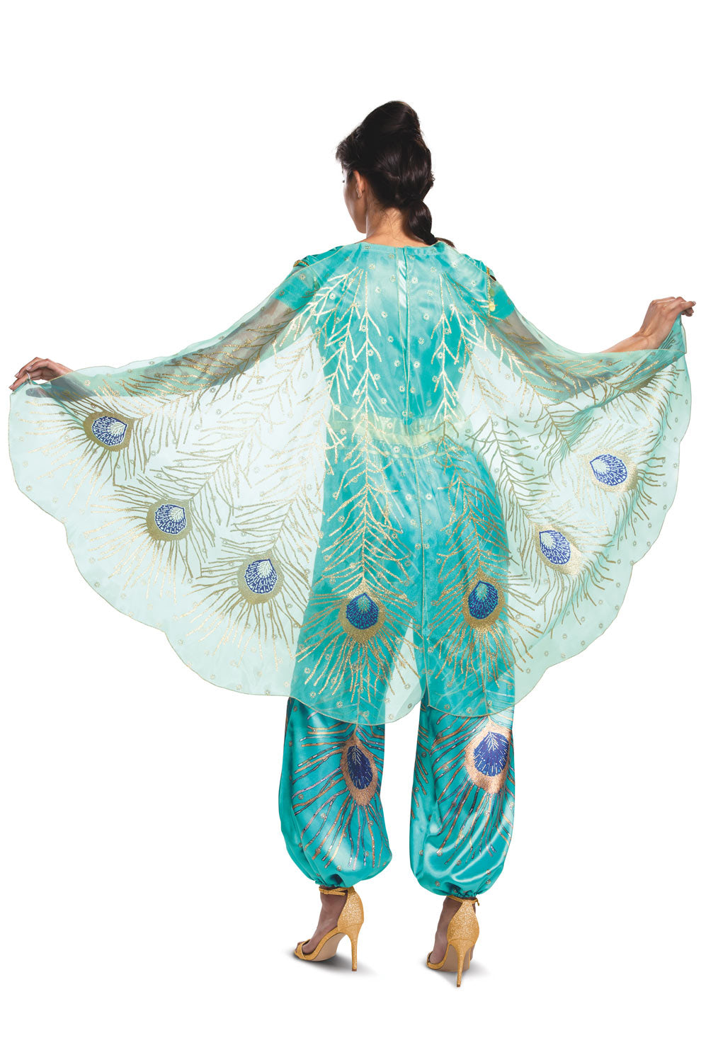 Jasmine Teal Deluxe Adult Costume