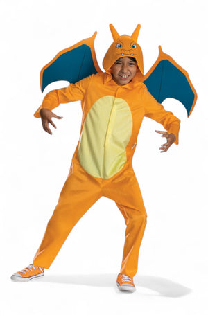 Charizard Hooded Jumpsuit Classic Child Costume